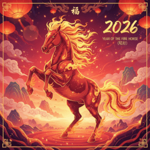 Capodanno cinese 2026: Anno del cavallo di fuoco (丙午)